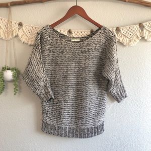Staring at Stars - grey boho sweater
